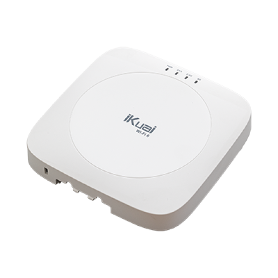 Offizieller ikuai Wi-Fi 6 Transmitter AP IK-X7, unterstützt bis zu 100 Mobiltelefone.
